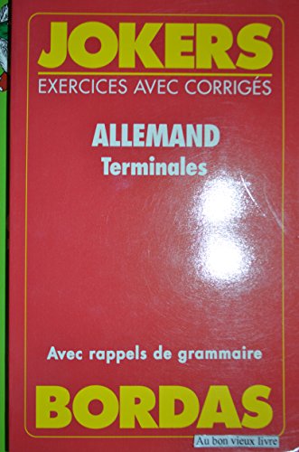 Beispielbild fr JOKE.011 ALLEMAND TERM. (Ancienne Edition) zum Verkauf von Ammareal