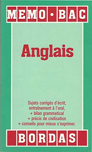 Beispielbild fr MEMO/21 ANGLAIS (Ancienne Edition) zum Verkauf von Ammareal