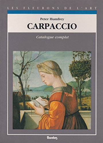 Imagen de archivo de CARPACCIO (Ancienne Edition) a la venta por Ammareal