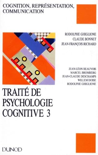 Beispielbild fr Trait de psychologie cognitive Bd.3 zum Verkauf von Ammareal