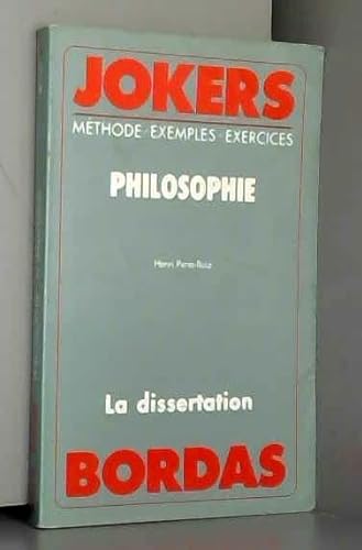Stock image for JOKE.018 PHILOSOPHIE TER (Ancienne Edition) for sale by Ammareal