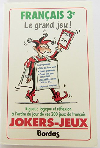 9782040194505: JOKER JEU FRANCAIS 3E (Ancienne Edition)