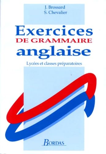 Beispielbild fr Exercices De Grammaire Anglaise zum Verkauf von medimops