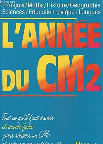 9782040208110: Annee Du Cm2 -L'