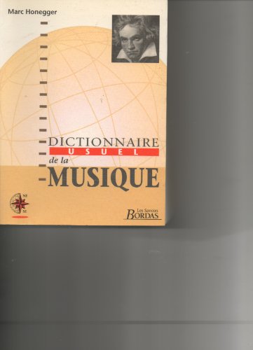 Stock image for DICT USUEL DE LA MUSIQUE (Ancienne Edition) for sale by Ammareal