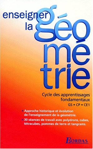 9782040284190: ENSEIGNER GEOMETRIE CYCLE 2 (Ancienne Edition)