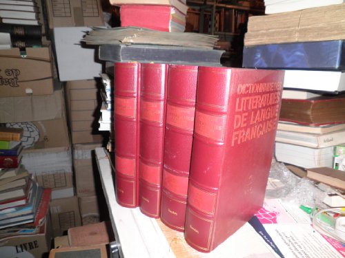Beispielbild fr Dictionnaire des littratures de langue franaise. Auteurs zum Verkauf von medimops