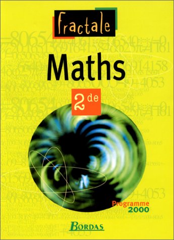Stock image for Fractale maths, 2nde. Livre de l'lve 2000 for sale by Tamery