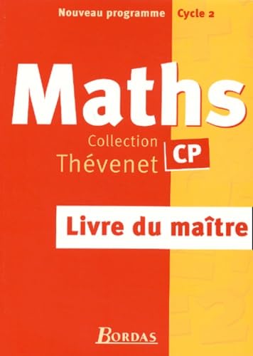 Imagen de archivo de Thvenet : Maths, CP (Manuel du professeur) a la venta por Ammareal