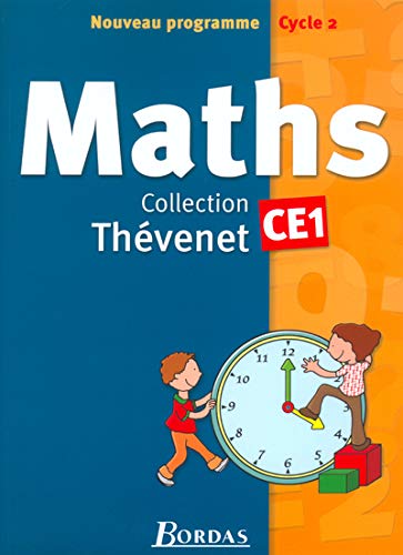 Stock image for Thvenet : Maths, cycle 2 : CE1 (Manuel) for sale by Ammareal