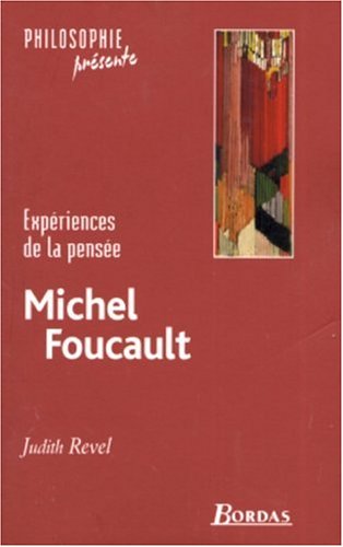 Imagen de archivo de MICHEL FOUCAULT -EXP.DE LA PENSEE a la venta por GF Books, Inc.