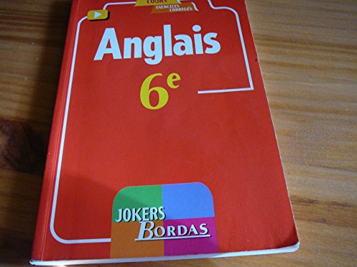 Beispielbild fr ANGLAIS 6E (Ancienne Edition) zum Verkauf von Ammareal