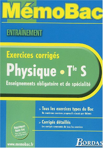 Beispielbild fr MEMO ENTRAINEMENT PHYSIQUE TERM. S (Ancienne Edition) zum Verkauf von Ammareal