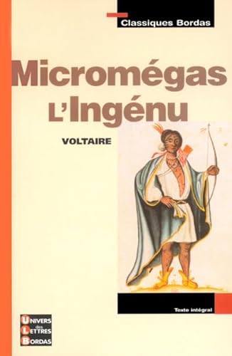 Stock image for MICROMEGAS L'INGENU for sale by GF Books, Inc.