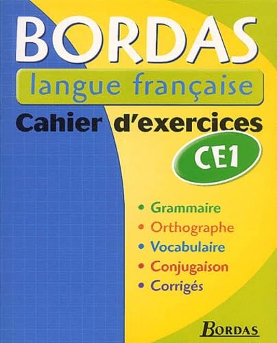 Imagen de archivo de BLF - CAHIER D'EXERCICES CE1 (Ancienne Edition) a la venta por Ammareal