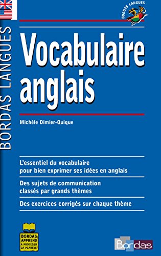 9782047304495: Bordas Langues - Vocabulaire anglais