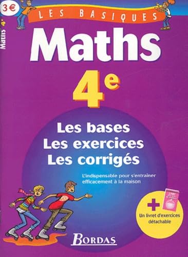 Beispielbild fr LES BASIQUES - MATHS 4E (Ancienne Edition) zum Verkauf von Librairie Th  la page