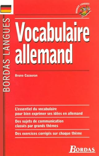 Beispielbild fr VOCABULAIRE ALLEMAND zum Verkauf von Ammareal