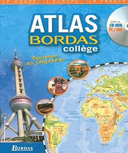 Stock image for ATLAS BORDAS COLLEGE + CD (Ancienne Edition) for sale by Ammareal