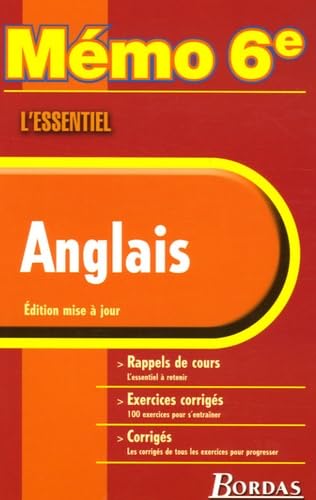 Beispielbild fr Anglais : Rappels De Cours, Exercices, Corrigs zum Verkauf von RECYCLIVRE