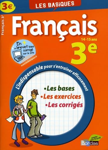 Imagen de archivo de Franais 3e a la venta por Ammareal