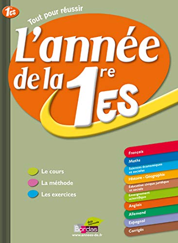 Stock image for L'anne de la 1e ES for sale by Ammareal