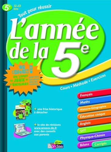 Stock image for L'anne de la 5e for sale by Ammareal