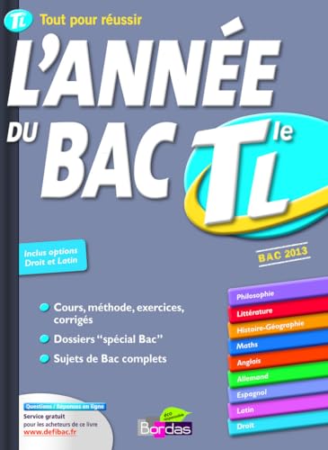 Stock image for L'ANNEE DU BAC TERMINALE L for sale by Ammareal