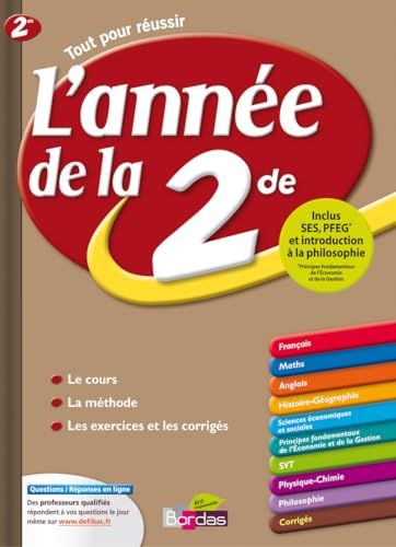 Stock image for ANNEE DE LA 2DE for sale by Ammareal