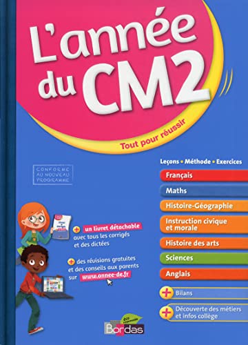 Beispielbild fr L'ANNEE DU CM2 10-11 ANS - TOUT POUR REUSSIR zum Verkauf von Bahamut Media