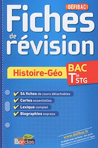 Histoire-géo BAC Tle STG : Fiches de révision - Riggi, Georges:  9782047319826 - AbeBooks