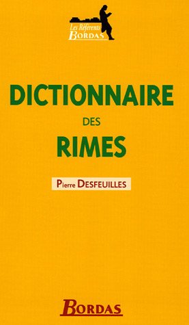 Beispielbild fr DICTIONNAIRE BORDAS DES RIMES 05 (Ancienne Edition) zum Verkauf von Ammareal