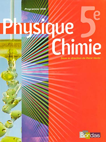 Stock image for Physique Chimie : Vento 5e * Manuel de l'lve for sale by Ammareal