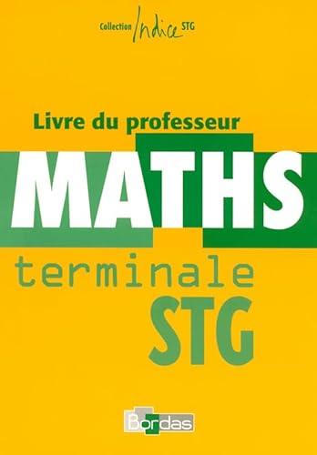 Beispielbild fr INDICE MATHS TERM STG 06 PROF zum Verkauf von Ammareal