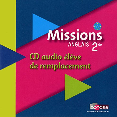 Beispielbild fr Missions Anglais 2de 2009 CD audio lve de remplacement zum Verkauf von Buchpark