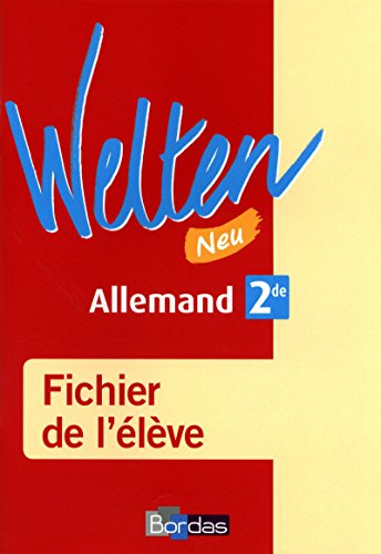 Stock image for Welten Neu Allemand 2de 2010 Fichier de l'lve for sale by Books Unplugged