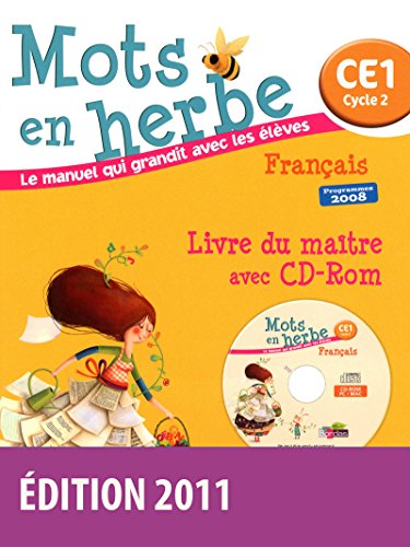 Beispielbild fr Mots en herbe CE1 o Livre du matre avec CD-Rom zum Verkauf von Ammareal