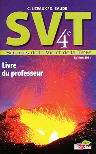Stock image for Sciences de la Vie et de la Terre 4e : Livre du professeur for sale by medimops