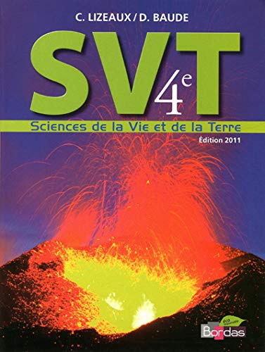 Beispielbild fr Sciences de la Vie et de la Terre 4e zum Verkauf von medimops