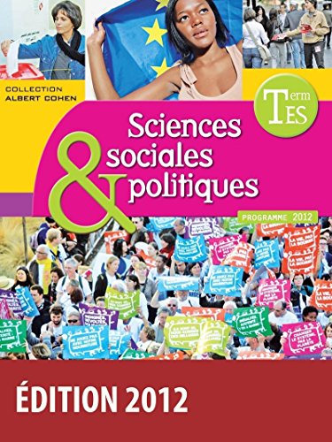 9782047329108: Cohen SES Spcialit Sciences sociales et politiques Tle ES 2012 Manuel de l'lve: Programme 2012, Petit format