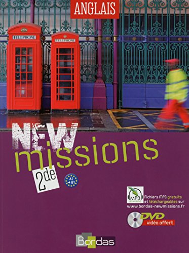 9782047331040: New Missions Anglais 2de 2014 Manuel de l'lve avec DVD vido