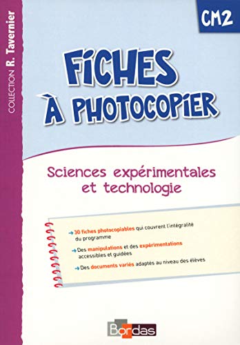 Beispielbild fr Fiches  Photocopier, Cm2 : Sciences Exprimentales Et Technologie zum Verkauf von RECYCLIVRE