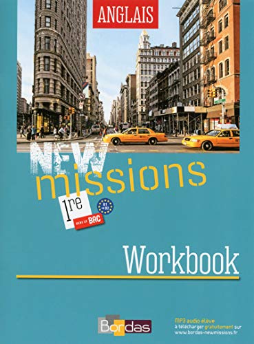 Stock image for New Missions Anglais 1re 2015 Workbook lve for sale by pompon