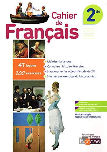 Stock image for Franais 2de * Cahier d'exercices (d. 2015) - VERSION CORRIGE RSERVE AUX ENSEIGANTS for sale by Ammareal