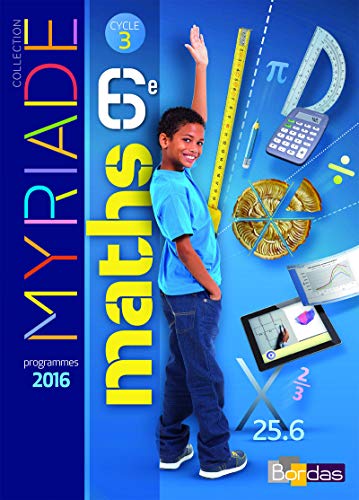 Beispielbild fr Myriade Math matiques 6e 2016 Manuel  l ve zum Verkauf von ThriftBooks-Dallas