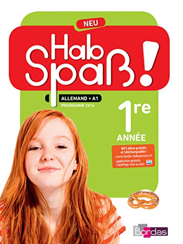 9782047333143: Hab Spa ! NEU - Allemand 1e anne - Manuel lve - Edition 2016