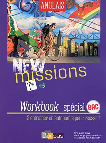 Stock image for New Missions Anglais Tle 2016 Workbook lve for sale by pompon