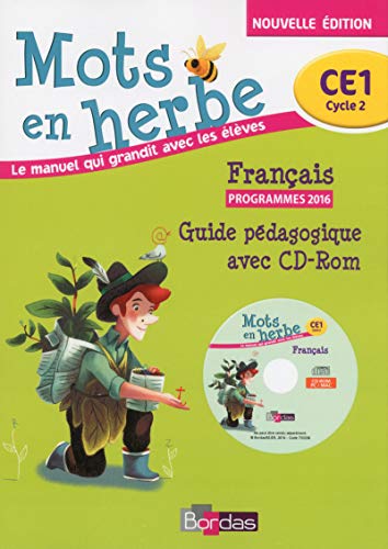 Stock image for Mots en herbe CE1 ? Livre du matre avec CD-rom (d. 2016) for sale by medimops