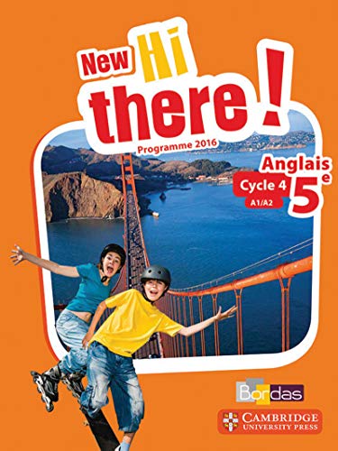 Stock image for New Hi there ! Anglais 5E 2017 - Manuel  l ve for sale by ThriftBooks-Atlanta