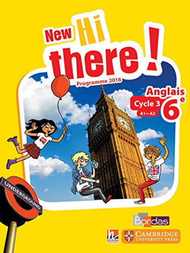 Beispielbild fr New Hi there! - Anglais 6e [Broch] Collectif; LECLERCQ, DANIEL & PASCALE et Winter, Catherine zum Verkauf von BIBLIO-NET